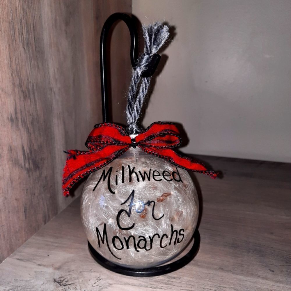 Milkweed For Monarchs Ornament  